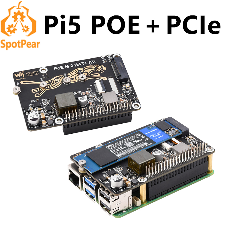 Argon One V3 M.2 Nvme Case - Raspberry Pi 5 PoE Power And